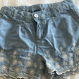 Gap embroidered shorts